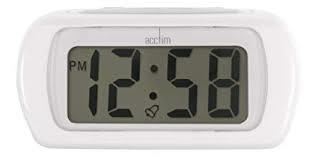 ACCTIM Auric Large Digital Alarm Clock Available Multiple colour