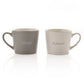 Amore Set of 2 Grey & White Mugs - Always & Forever