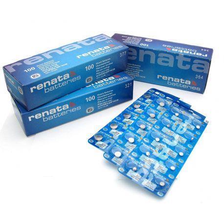 Renata MP Blister Watch Batteries Available Multiple Sizes (100 Pack) Swiss Made