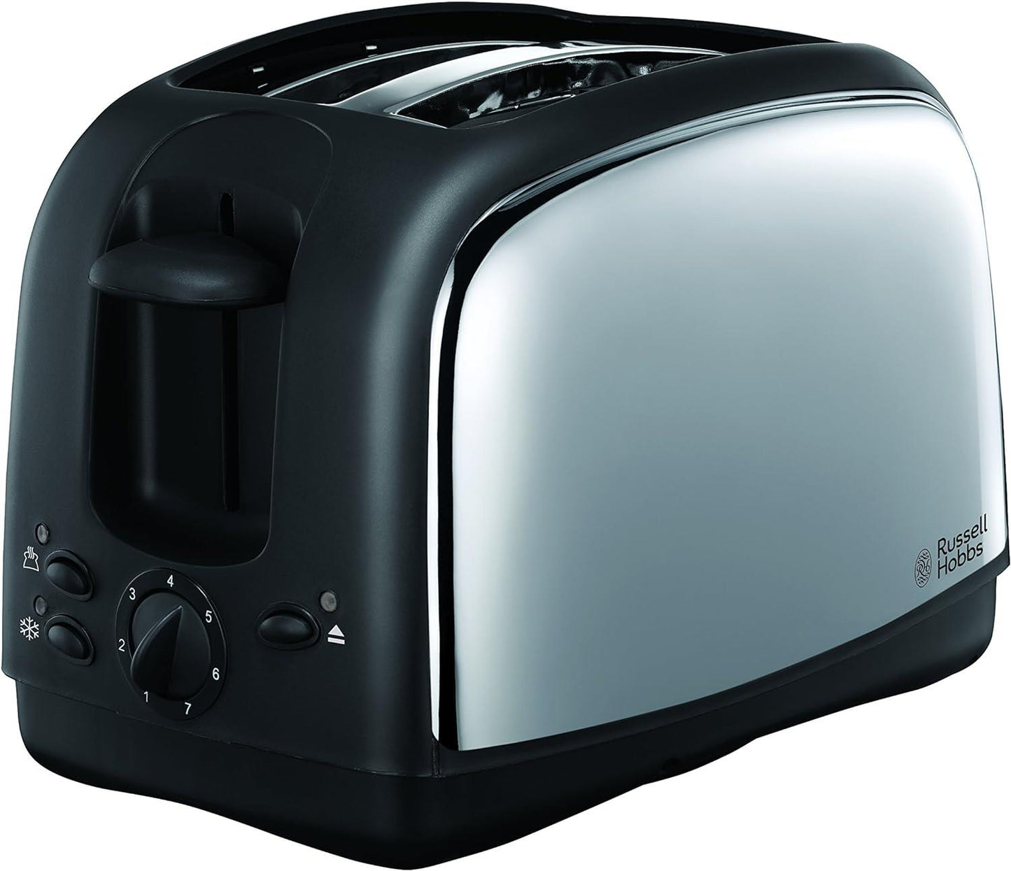 Russell Hobbs Lincoln Kettle and 2-Slice Toaster Polished Stainless Steel Silver 21830