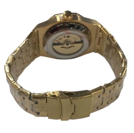 Christyan Arden Mens Fashion Octagon Dated Dial Analogue Bracelet Strap Watch Available Multi Color (NY London)