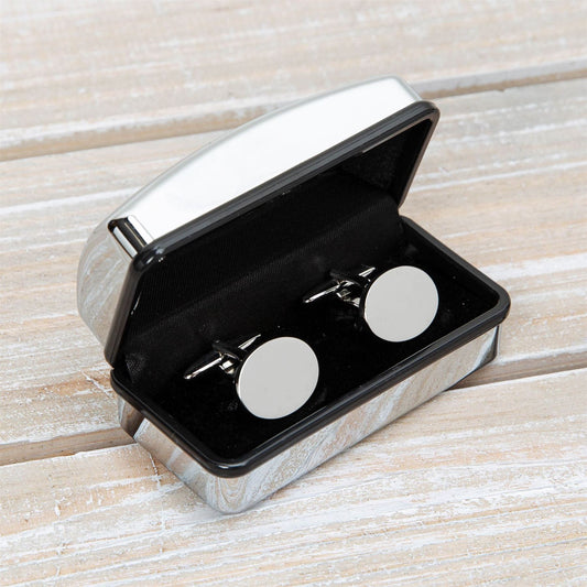 Especially For You Oval Cufflinks Engravable Box