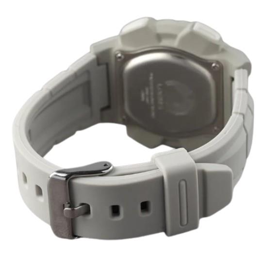 Lorus Mens Digital Black Day/Date Dial Grey Rubber Strap Watch R2335PX9