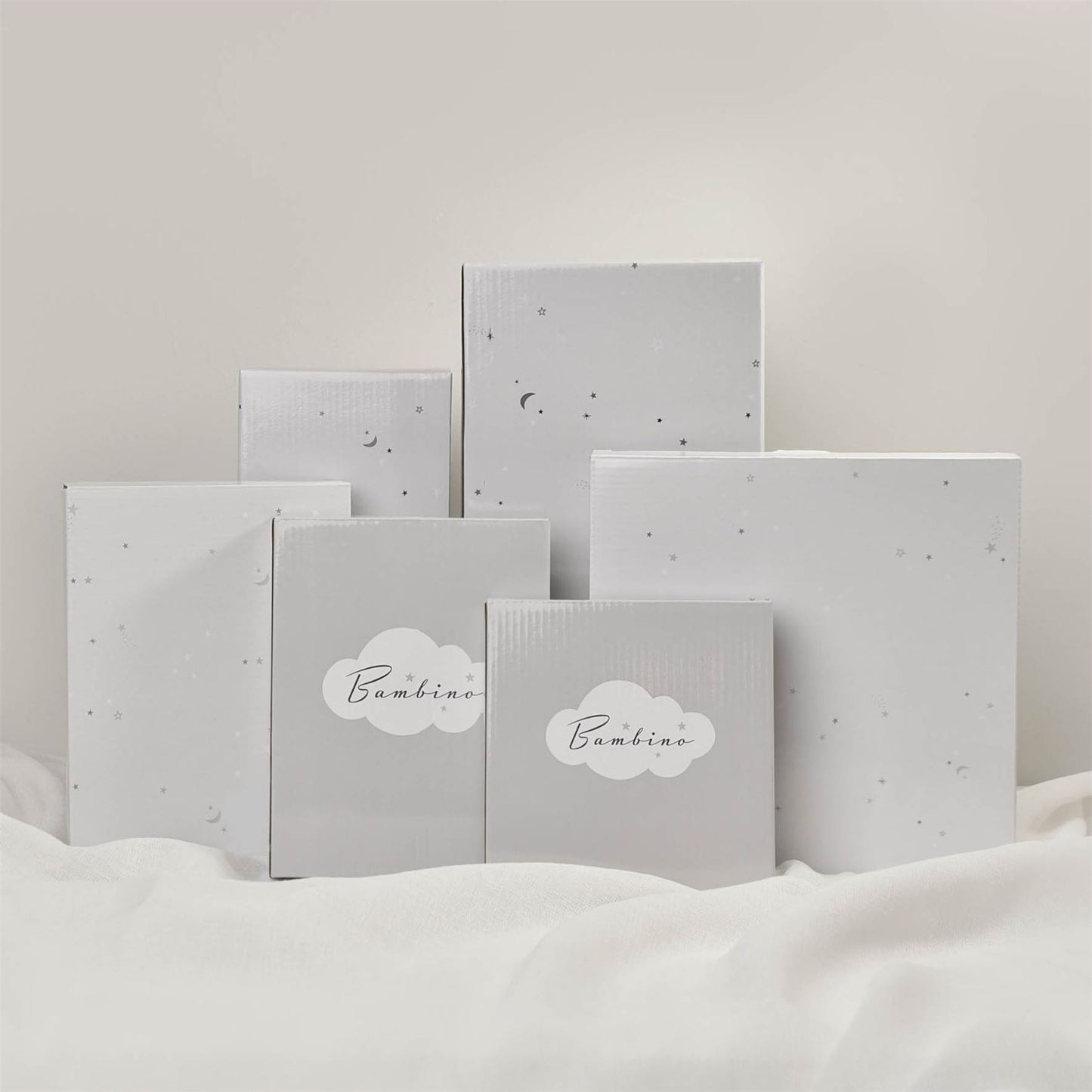 Bambino Silver effect Frame Cutout Letters 3" x 3 - 'One'