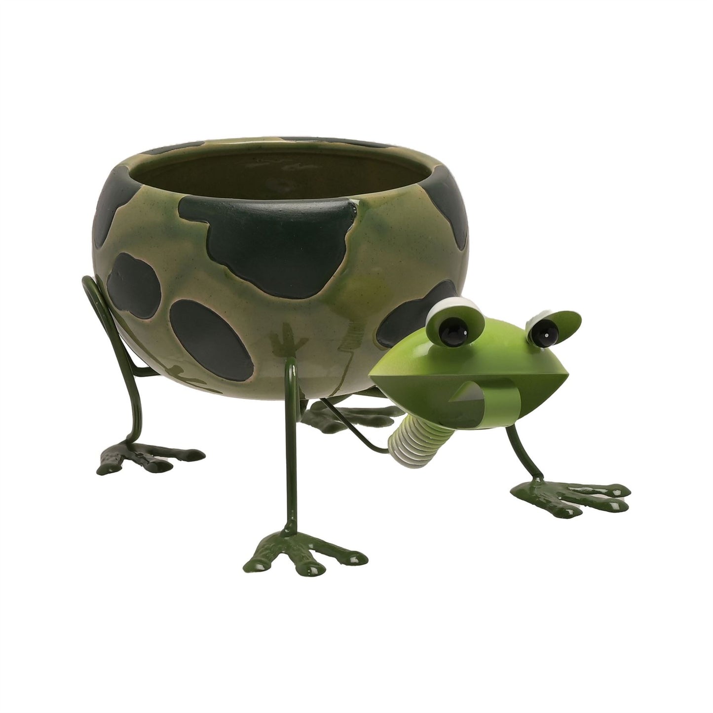 Country Living Ceramic Frog Planter *(8/12)*