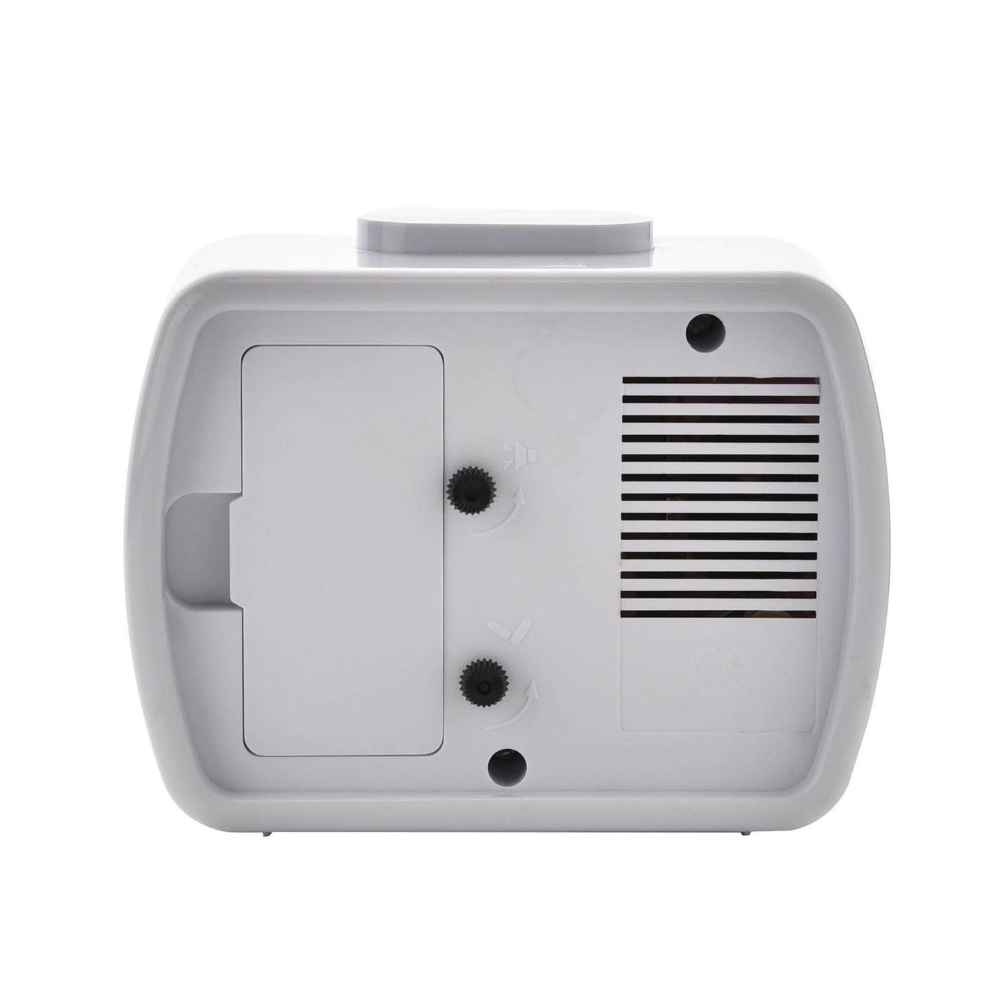 Wm.Widdop Qtz Alarm Clock Bell Oblong Dial Available Multiple Colour