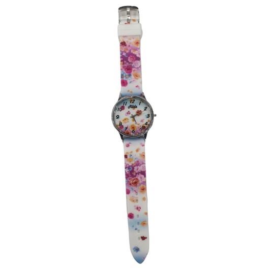 Relda Ladies Analogue Silicone Strap Watch RELLDS Available Multiple Colour