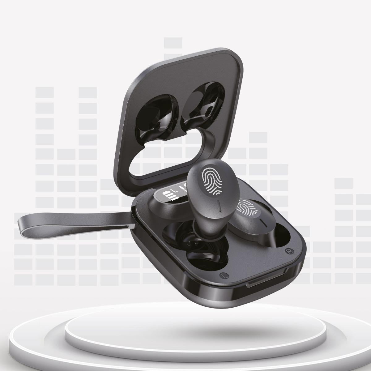 WYEWAVE Black Stereo Wireless Earbuds TG-TWS02