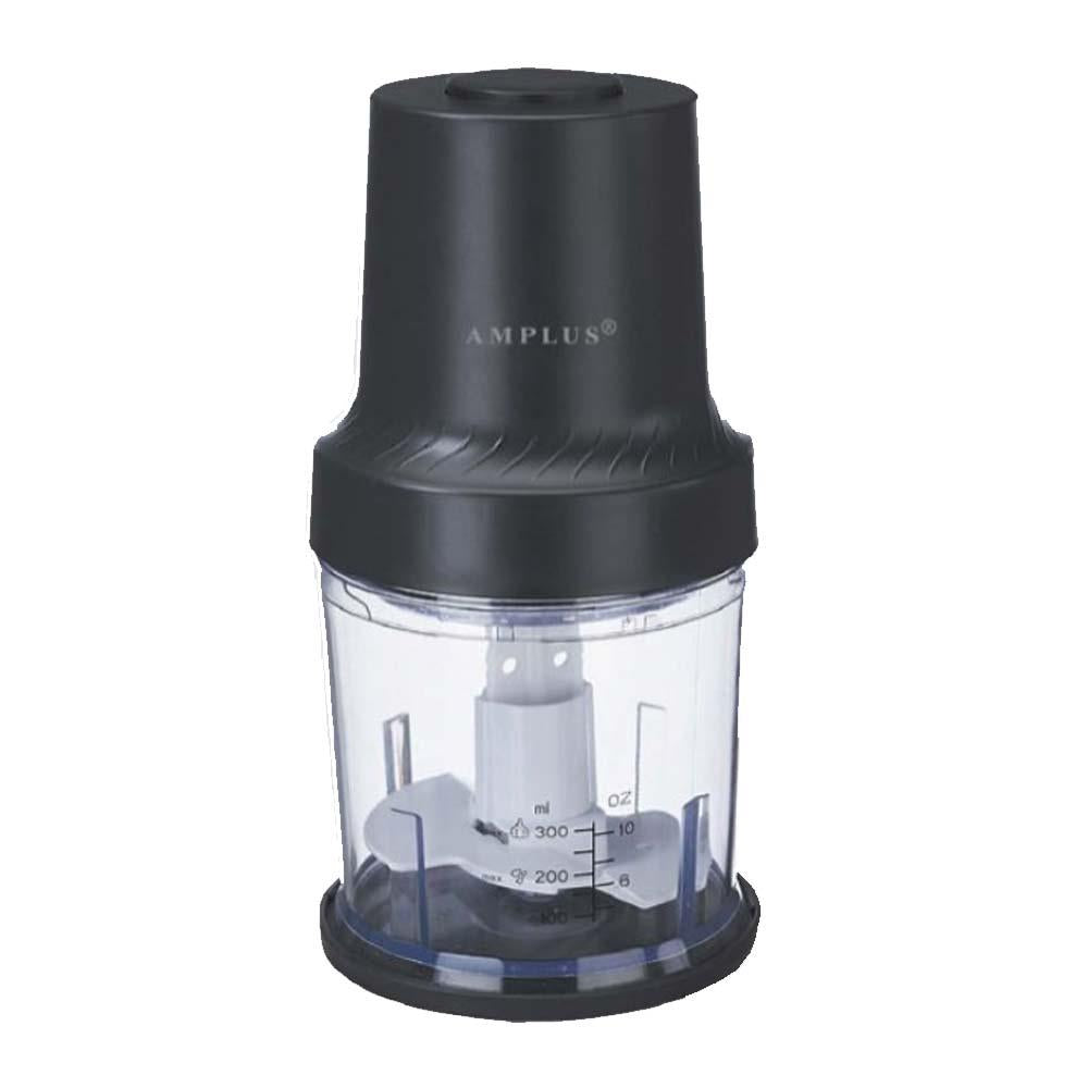 Amplus Electric Chopper 0.8L with 2 Stainless steel blade