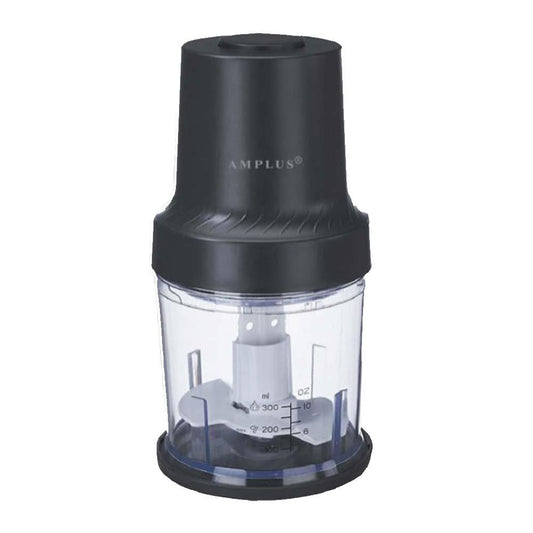 Amplus Electric Chopper 0.8L with 2 Stainless steel blade