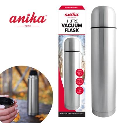 Anika 1L Stainless Steel Vacuum Flask