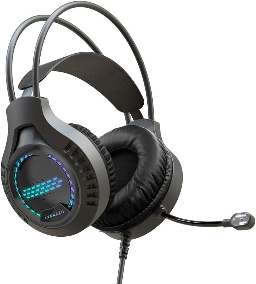 Earldom Wired Gaming headset - Black