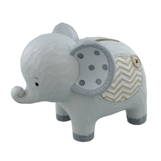 Noah's Ark Resin Money Box - Elephant