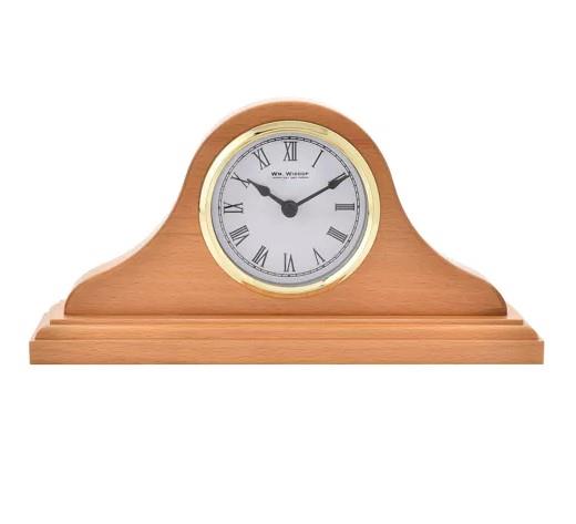 Widdop Napoleon Wooden Mantel Clock W2671