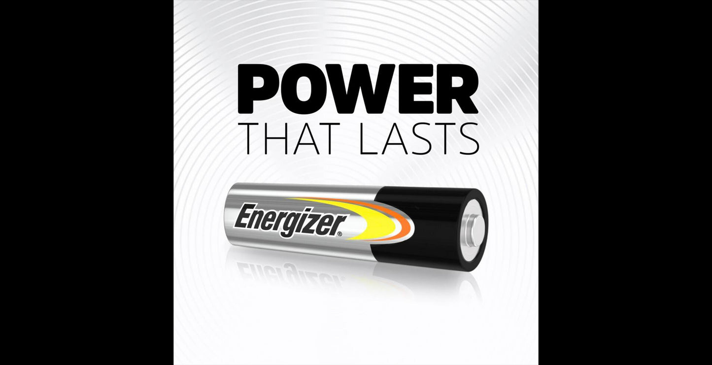 Energizer Alkaline AAA Batteries - Pack of 24