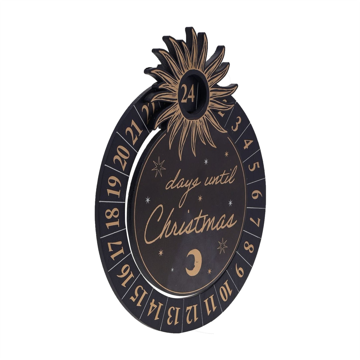 Celestial Christmas Countdown Plaque