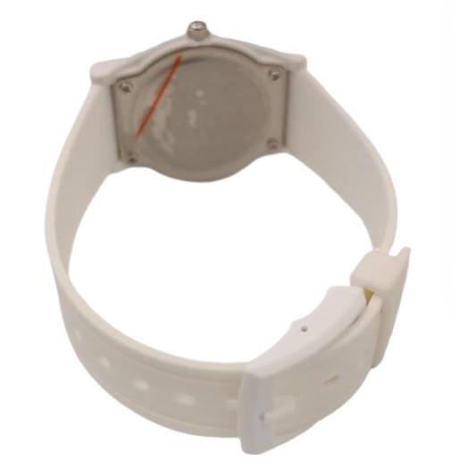 Limit Ladies Fashion Blue Dial with White Rubber Strap Watch