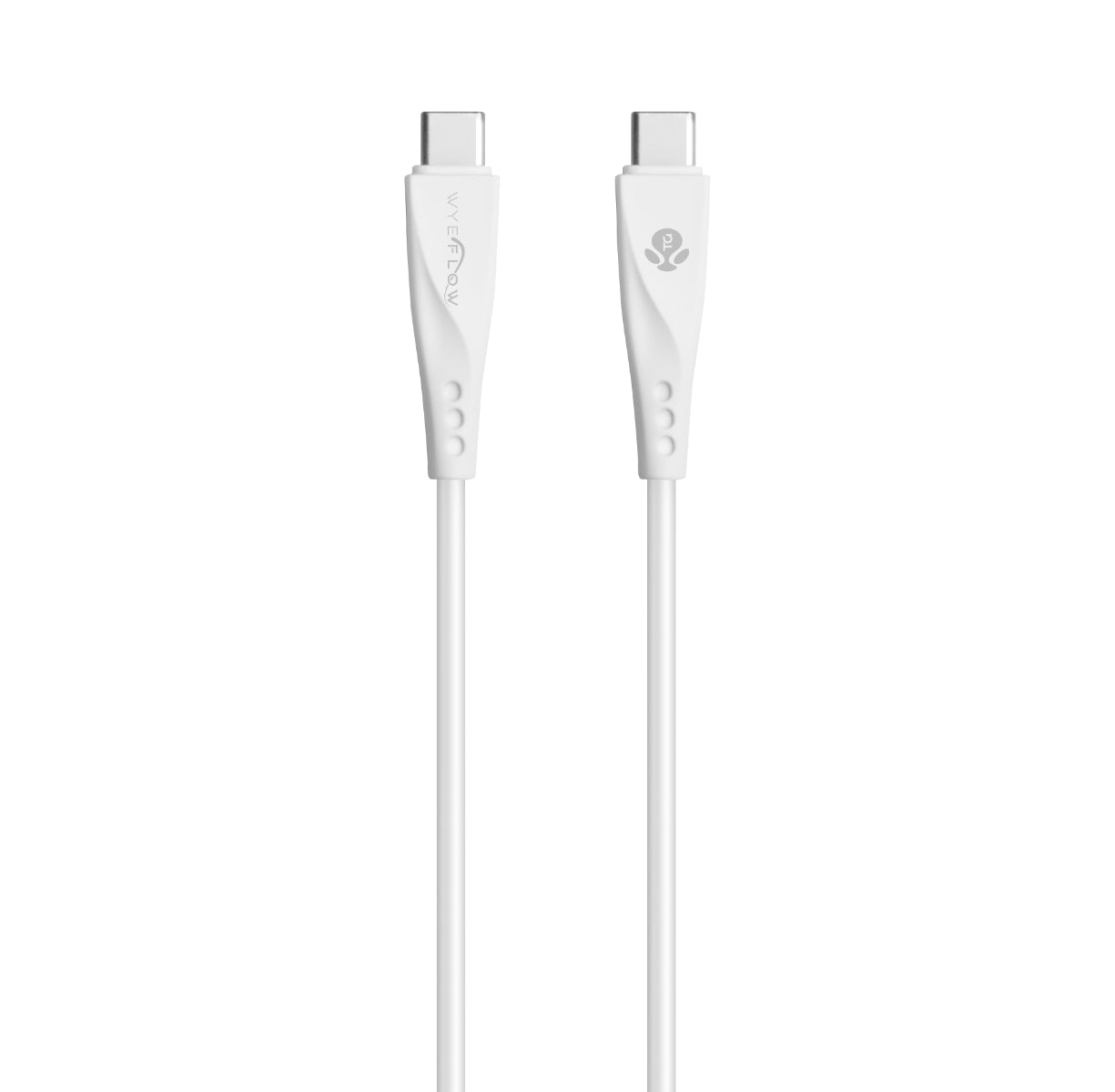 Fast Charging 60W WYEFLOW Luxe Silicone USB-C to USB-C Charging & Data Cable