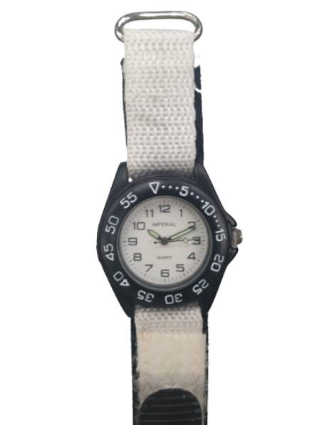 Imperial Children Girls & Boys Mid Dial with Velcro Strap Easy Fasten Watch IMP429 Available Multiple colour CLEARANCE NEEDS RE-BATTERY