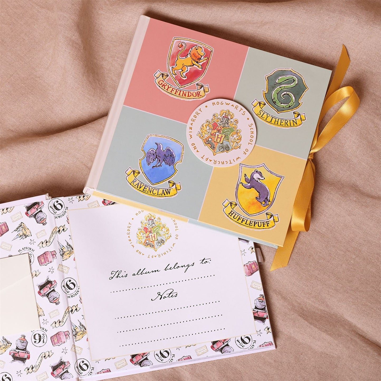 Harry Potter Charms Photo Album - House Crests