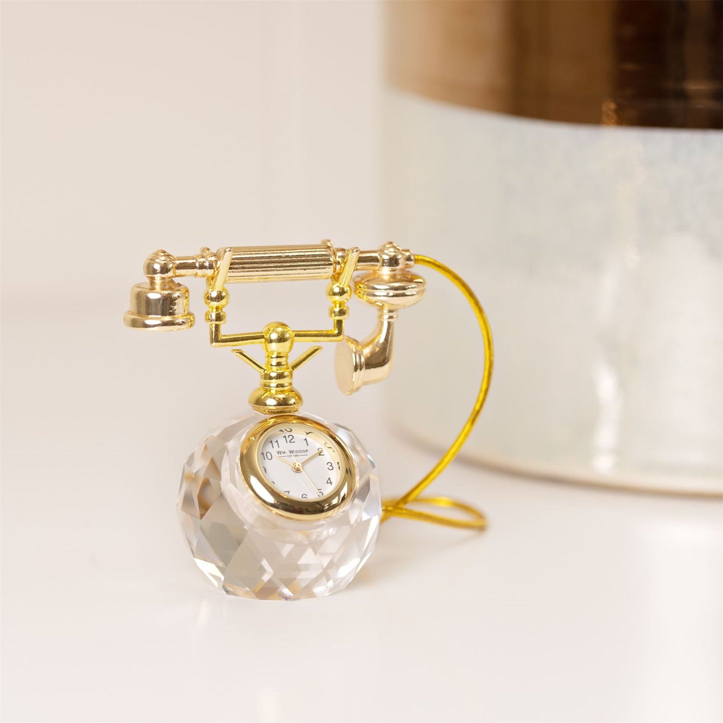 Wm.Widdop Miniature Clock Available Multiple Design
