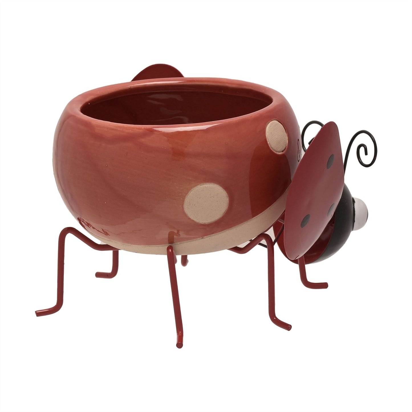 Country Living Ceramic Ladybird Planter