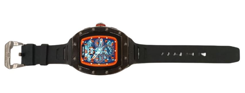 Lenyes LW-331 Mars Miller Digital Smart watch Black Rubber strap