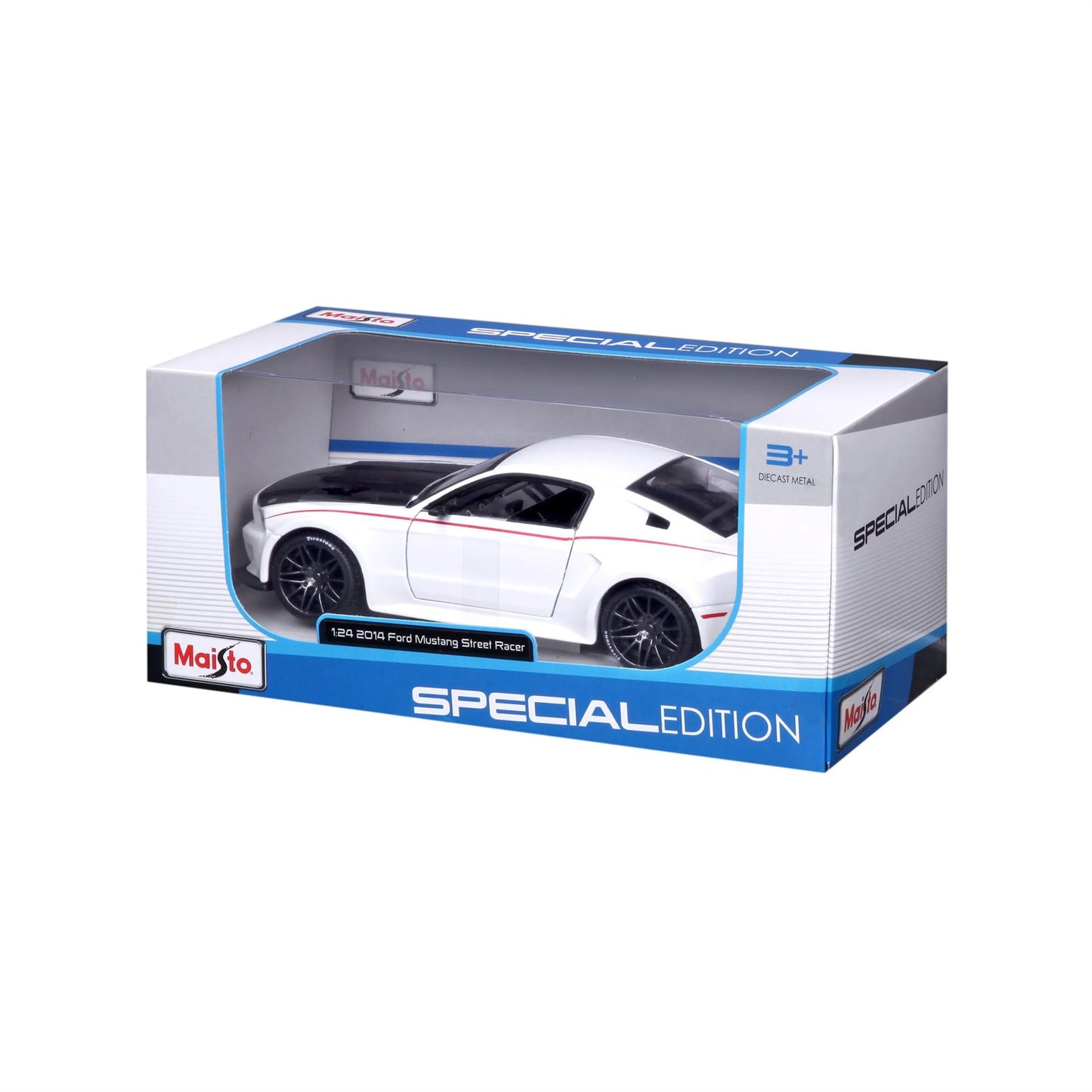 1:24 Ford Mustang Street Racer 2014 - Diecast Model car Collectables