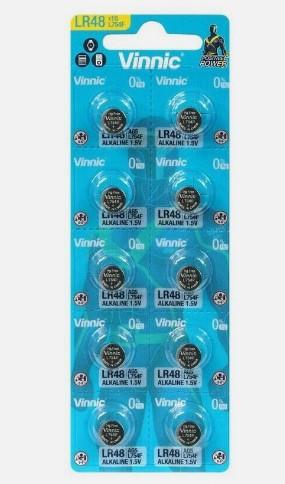 Vinnic Watch Battery Card of 10 Available Multiple Size