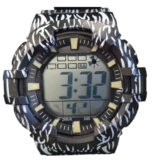 POLIT Mens Digital watch in Tin, assorted stlyes and colours CW