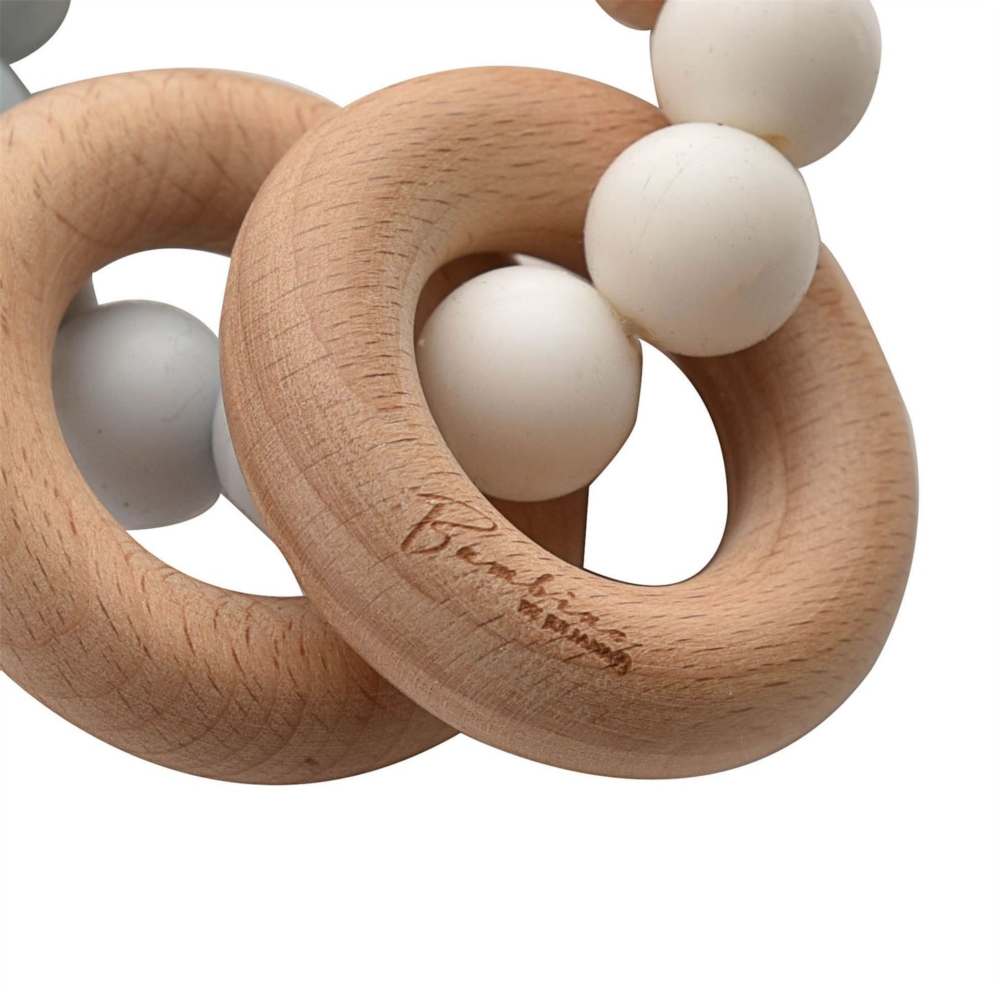 Bambino Ombre Teething Toy Blue