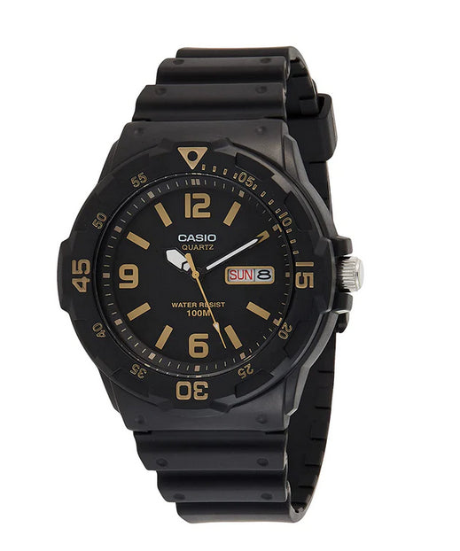 Casio Mens Day Date Rubber Strap Watch - MRW-200H Available Multiple Colour