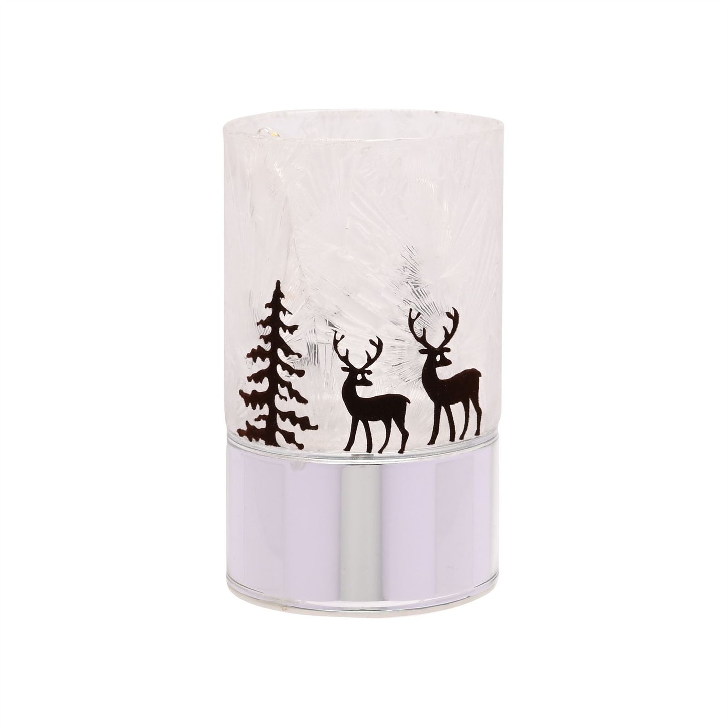 Small Reindeers with Tree LED Light Tube