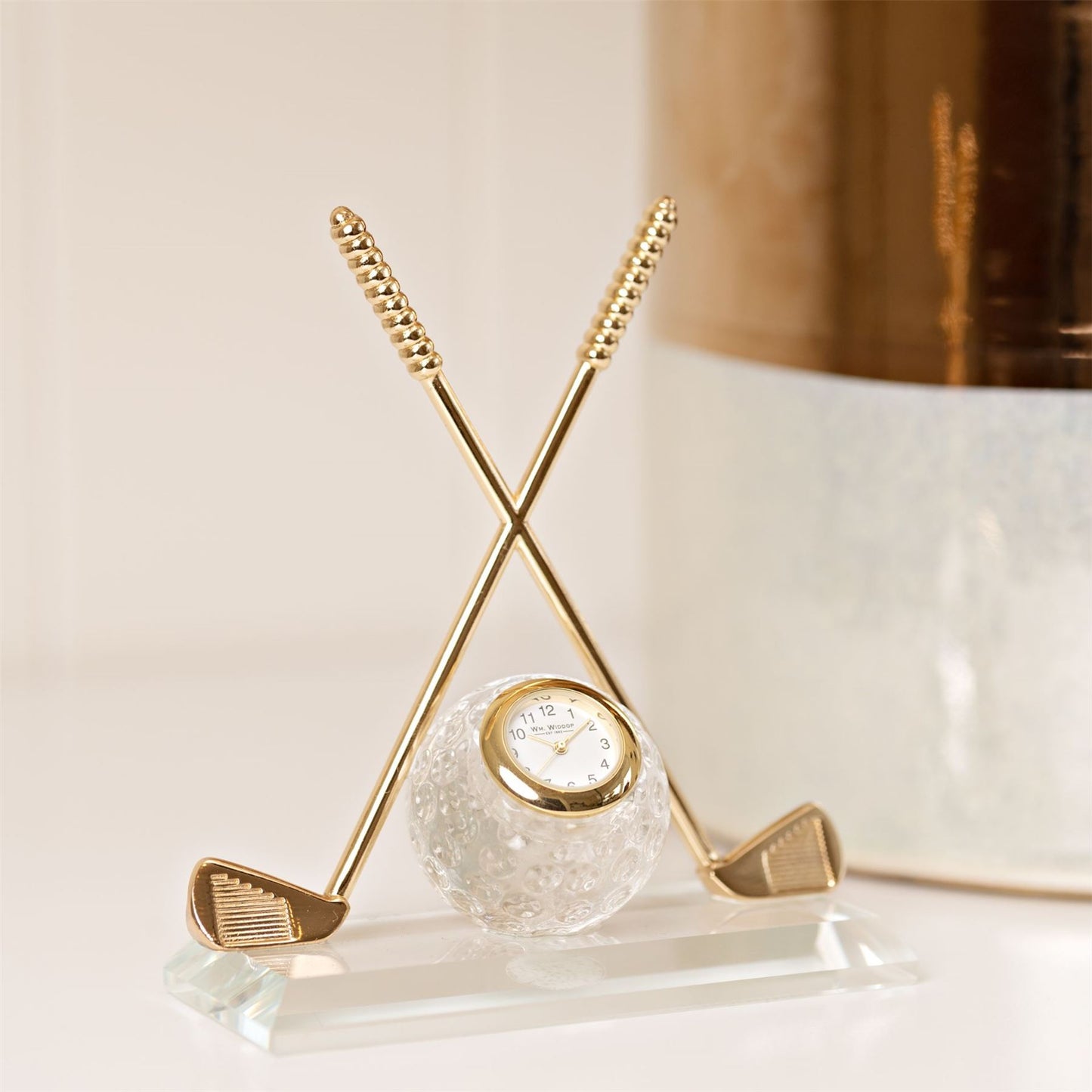 Wm.Widdop Miniature Clock Available Multiple Design