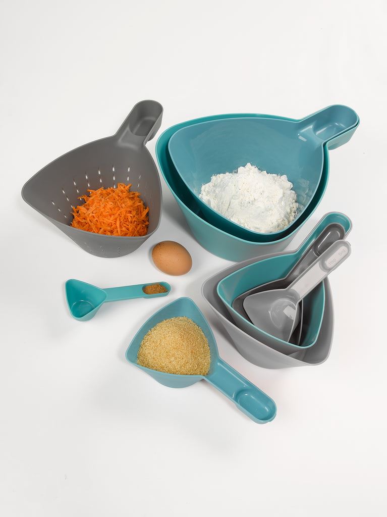 Chef Aid Contain 9 piece Mixing/Measuring Set (Carton of 6)