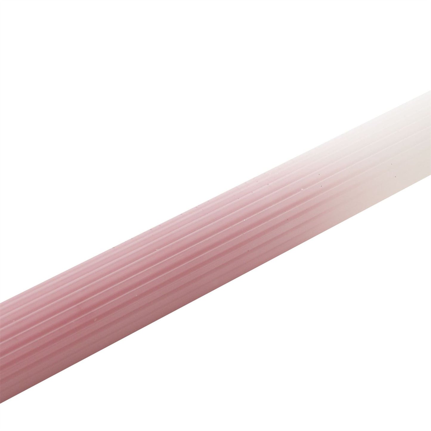 Hestia Set of 2 Ombre Dinner Candles - Pink/White