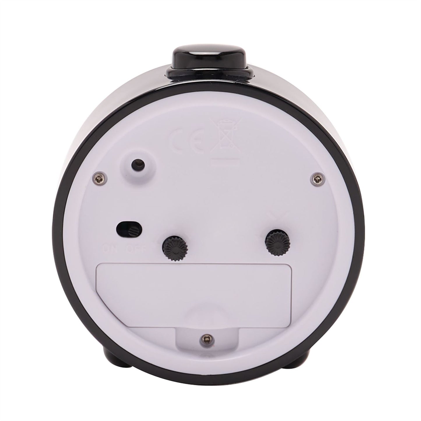 Wm.Widdop Round Alarm Clock Sweep Movement & Snooze 9511 Available Multiple Colour