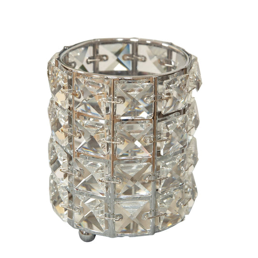 Diamante Candle Holder 12cm