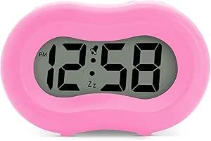 Acctim Vierra Silicon Smartlite Alarm Clock In Moroccan Blue