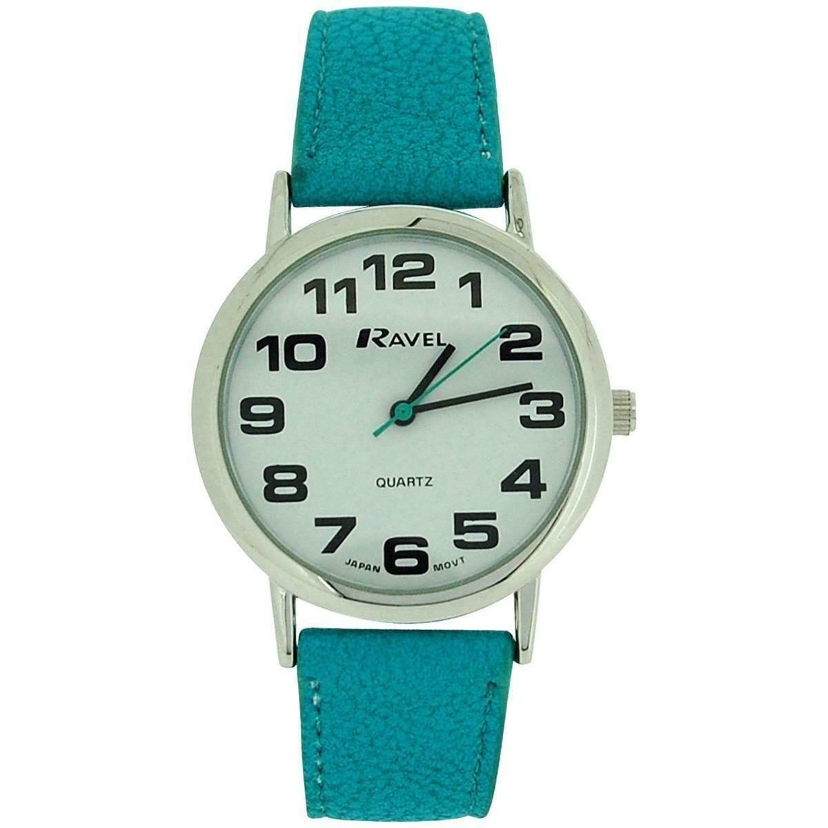 Ravel Women's Classic Leather Strap Watch R0105.13L Available Multiple Colour