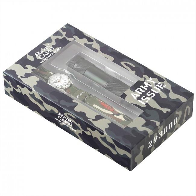 Ravel Childrens Boys Watch & Torch Set R44 Available Multiple Colour