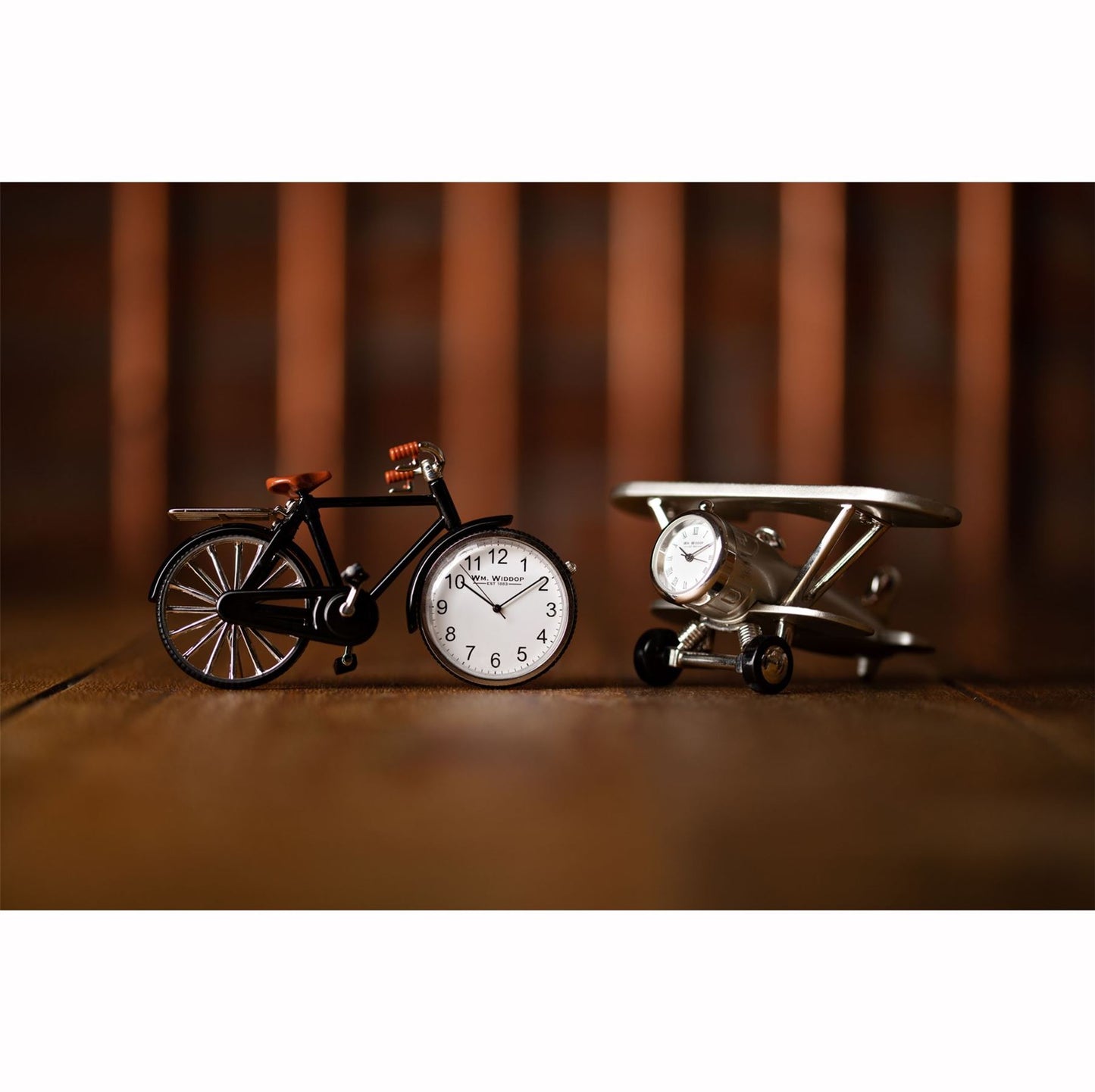 Wm.Widdop Miniature Clock Available Multiple Design
