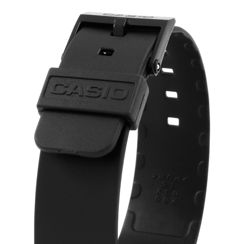 Casio Mens Basic White Dial Black Resin strap Watch MQ-24-7BLL