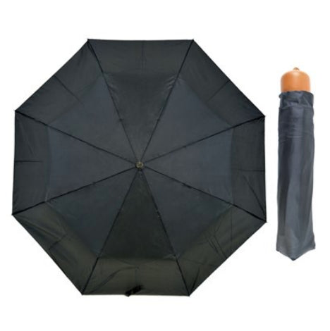 Drizzles Deluxe Plain Supermini Umbrella Black UU0013 Available Multiple Colors