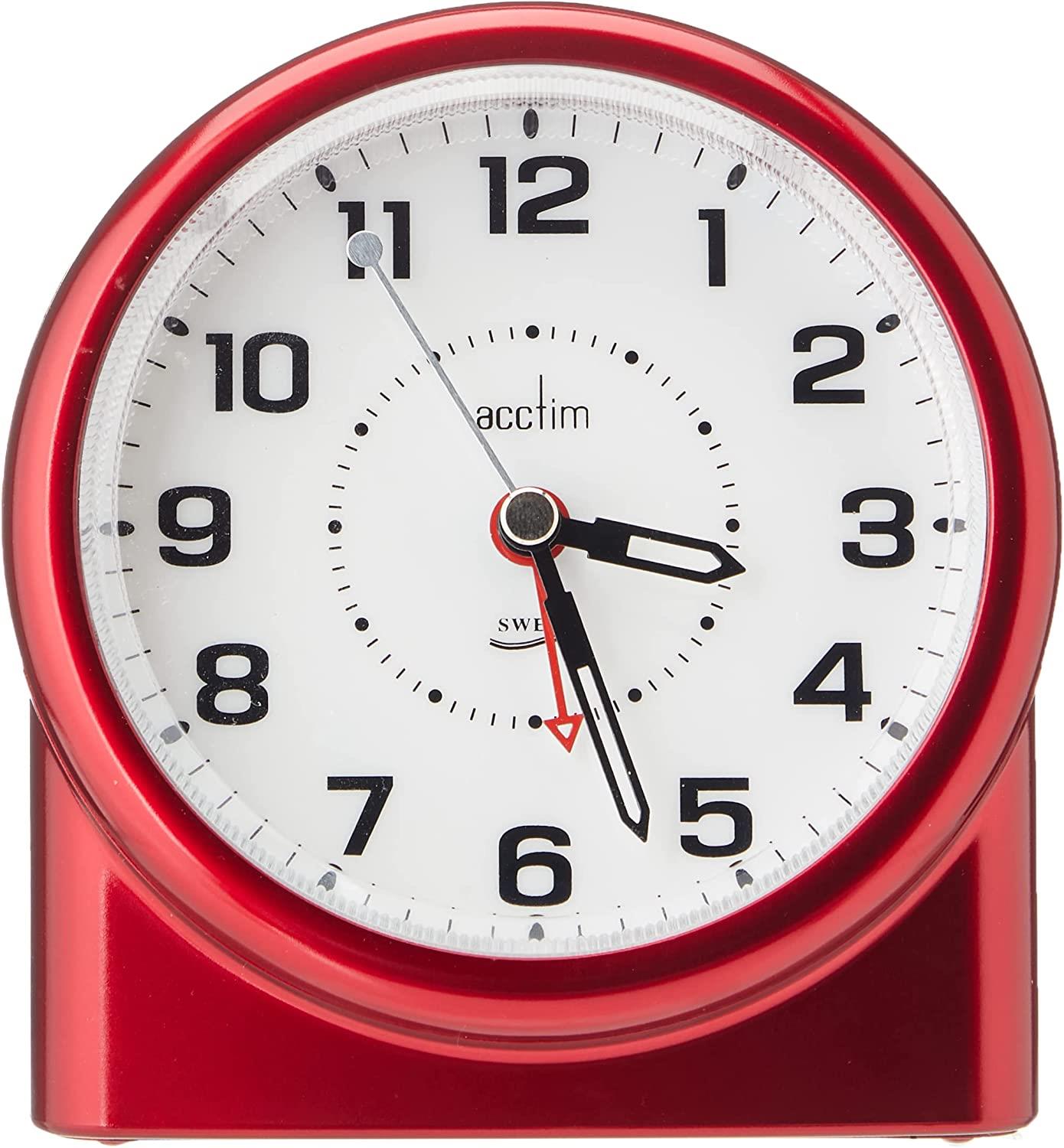 Acctim Central Smartlite® Alarm Clock Red 14284 DK Wholesale Ltd