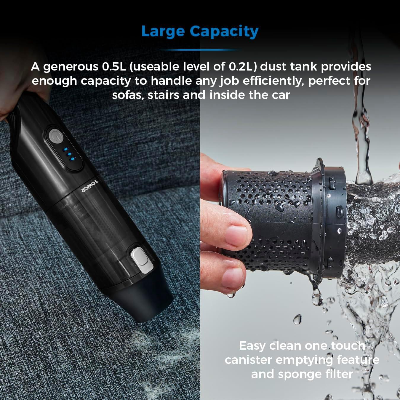 Tower Cordless Handheld Vacuum Cleaner