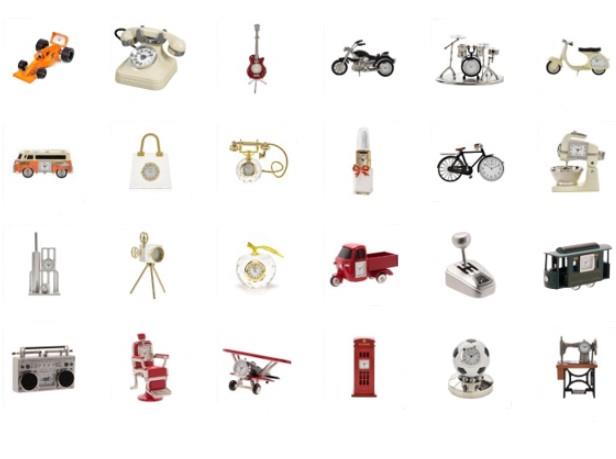 Wm.Widdop Miniature Clock Available Multiple Design
