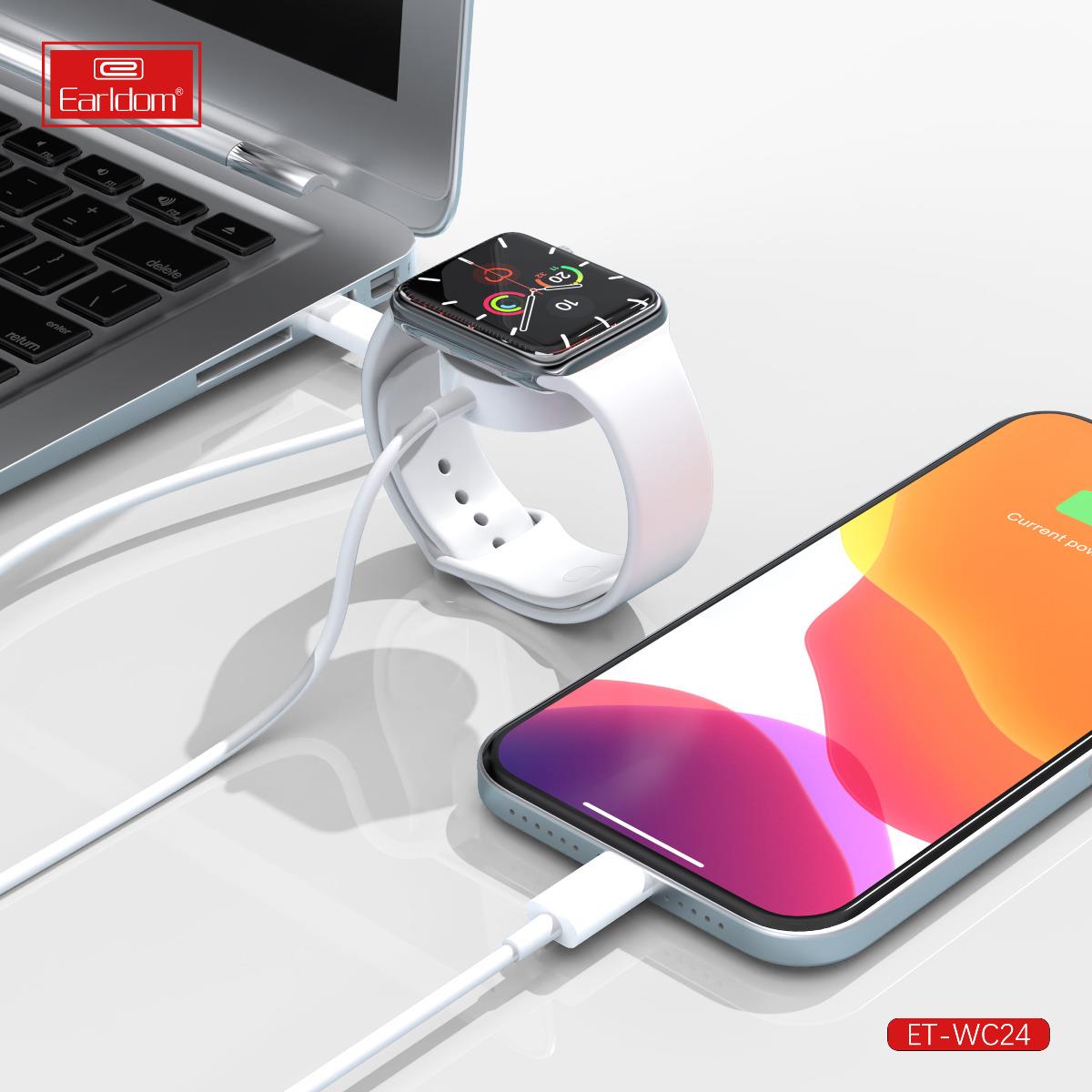 Earldom 2-In-1 Magnetic Wireless Charging