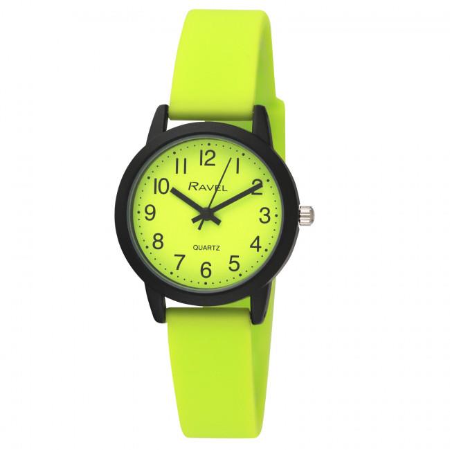 Ravel Girls & Boys Sports Silicone Watch R1813 Available Multiple Colour