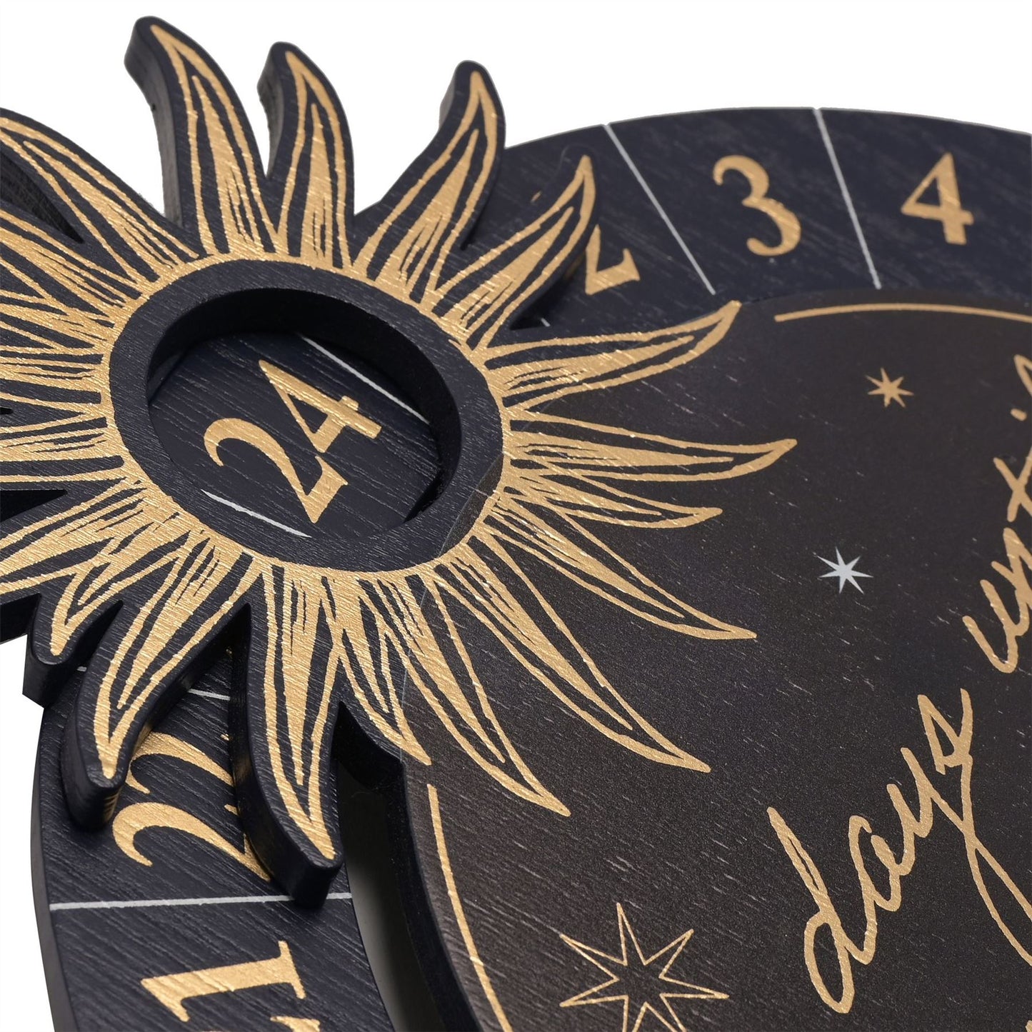 Celestial Christmas Countdown Plaque